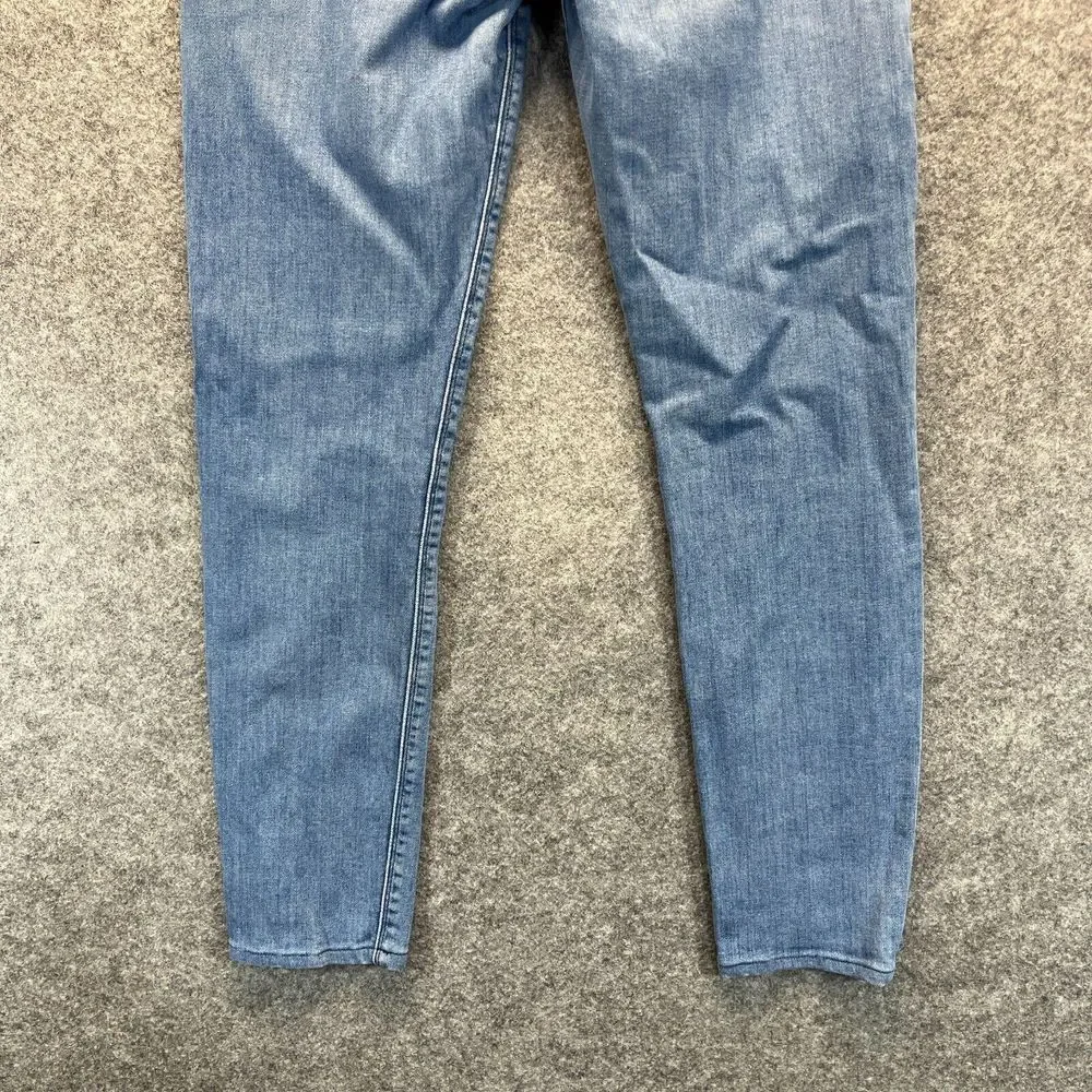 Hudson Jeans Womens Size 27 Nico Super Skinny‎ Midrise Light Blue Stretch Denim